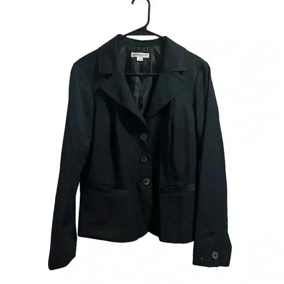 Pendleton  Black Wool Blazer Size 12 - Picture 1 of 5